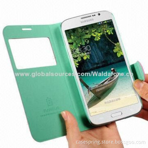 Leather Stand Cases for Samsung Galaxy S4, ODM and OEM Orders Welcomed